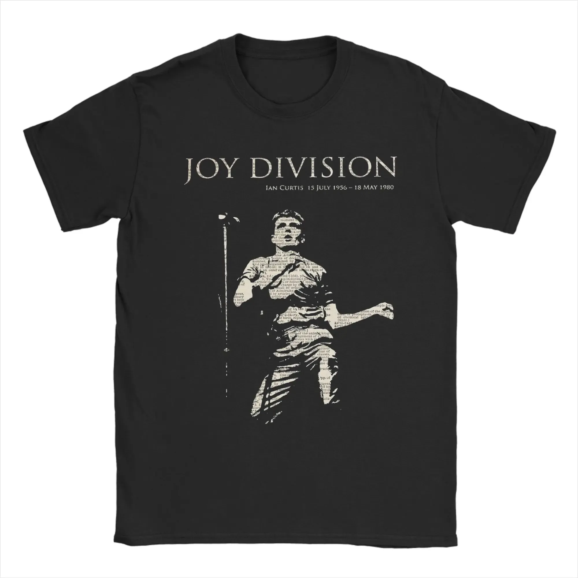Legendary Post Punk Band Joy Division Graphic Print T-Shirt Women Men Loose Casual Oversized O-neck Cotton Solf Summer New Tee