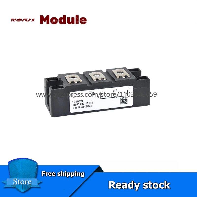 MDD200-22N1 MDD200-20N1 MDD200-18N1 MDD200-16N1 MDD200-14N1 MDD200-12N1 IGBT Module