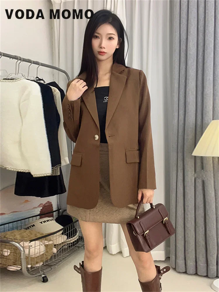2023 Autumn New Design Commuting Style Suit Jacket Women's New High-Grade Casual Foreign Air Blast Suit Korean Fashion All-match