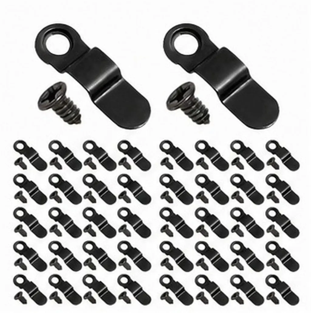 120 pcs Frame Picture Photo DIY Halloween Christmas New Year Clip Photo Frame Canvas Frame Clips Canvas Frame Hardware Kit