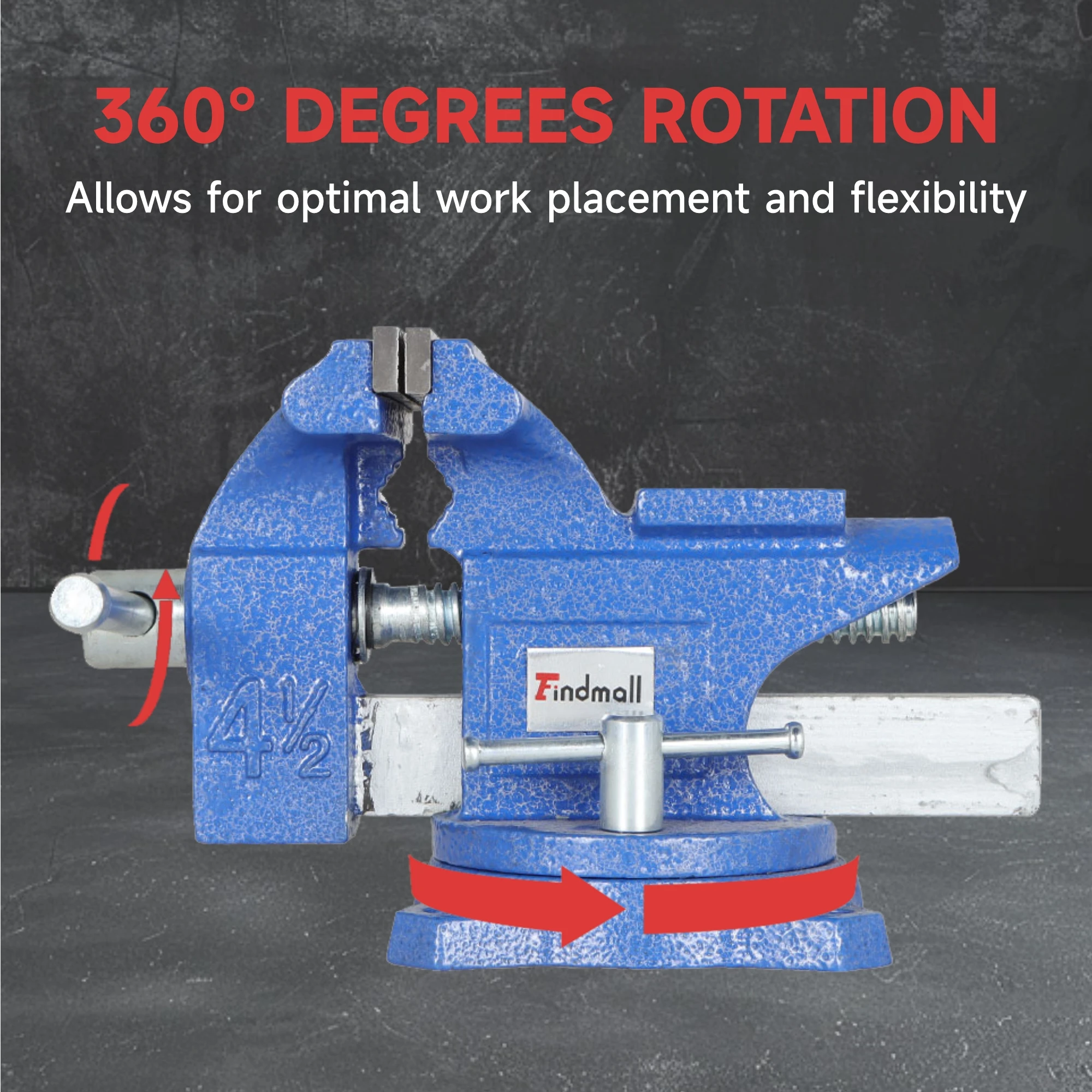 Morsa de Bancada Multiuso de 4 - Bench Vise Swivel avaliação e preço