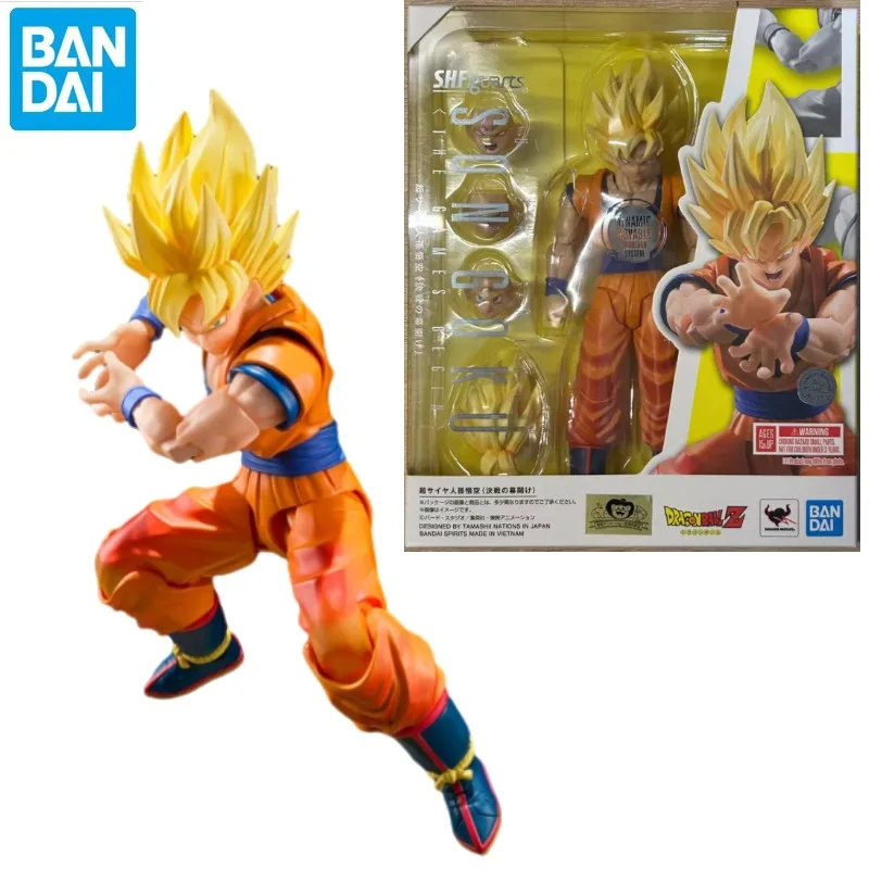 

В наличии: Коллекционная фигурка Bandai S.H.Figuarts Dragon Ball Super Saiyan Son Goku The Games Begin