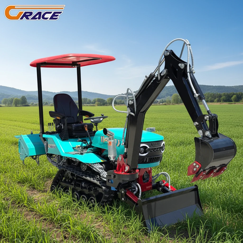 

Customize Large Power Tractor Ideal For Large Scale Farmland Cultivation Work