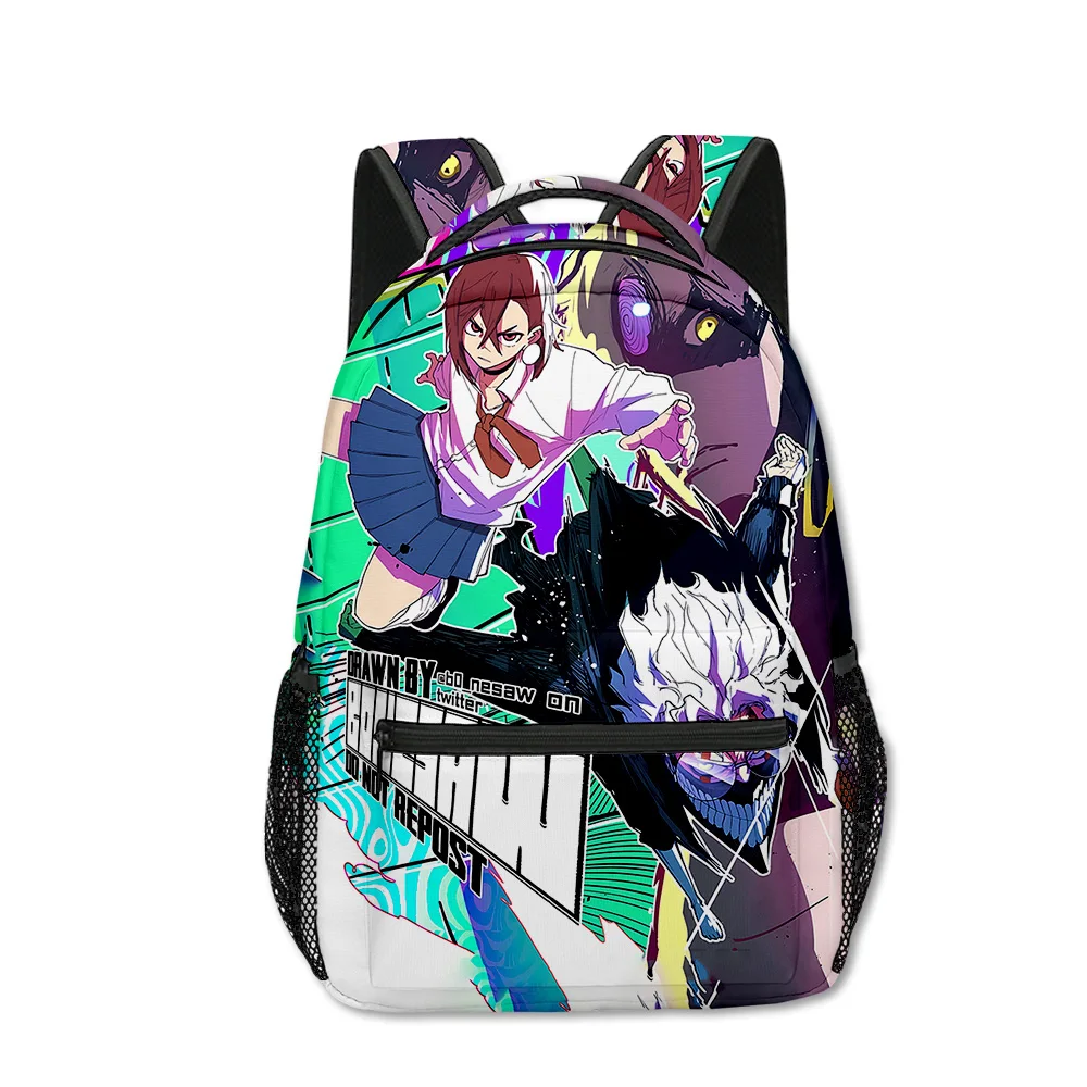 

Hip Hop Popular Cartoon Dandadan student Bookbag Notebook Backpacks 3D Print Oxford Waterproof Boys/Girls Travel Backpacks