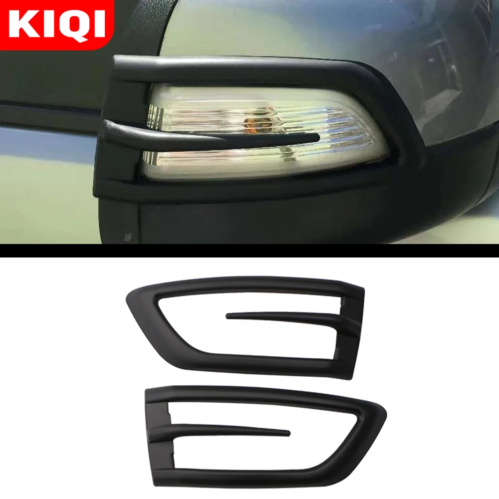 KIQI Car Side Wing Mirror Turn Signal Light Indicator Cover Trim Protector for Ford Ranger Wildtrack 2016 2017 2018 2019 2020