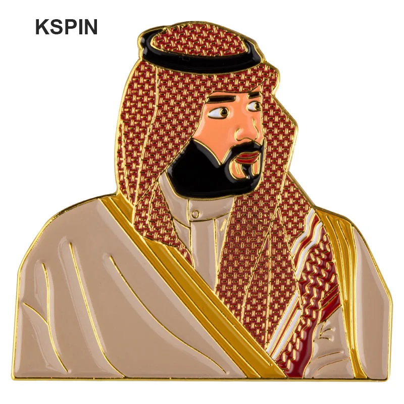 5pcs a lot Saudi Arabia Mobile Photo 3M Sticker Badge Metal Pin Broooches Pins