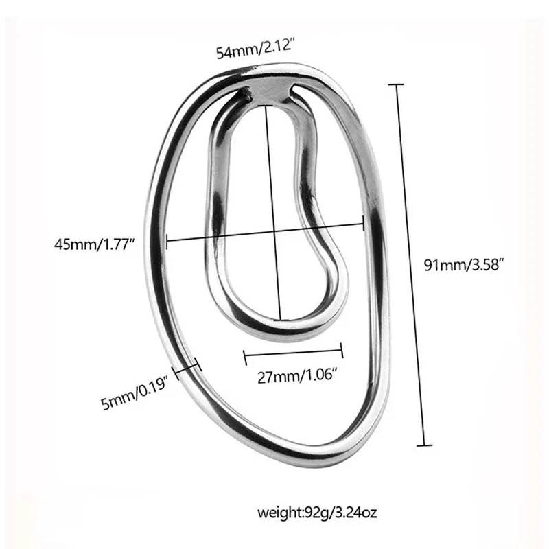 Male FUFU CLIP Penis Training Ring Light Plastic Trainings Cock Lock Sex Toy for Sissy Bondage Panty Chastity with The Fufu Clip