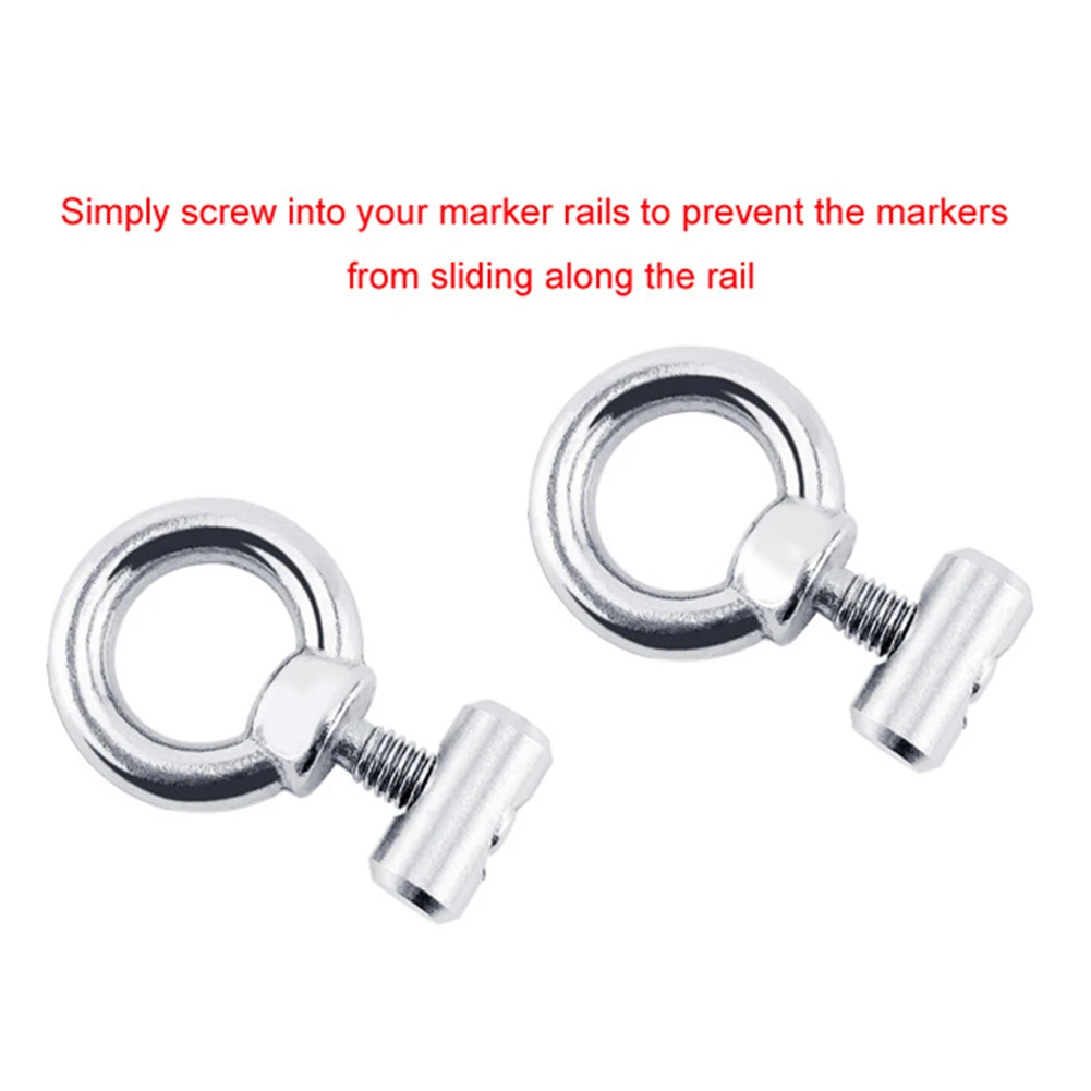 2PCS M4 Hebe Auge Mutter Verschluss M4 Front Zelt Stopper Track Mount Hebe Auge Muttern/Schraube für RV Caravan boot Camper Markise