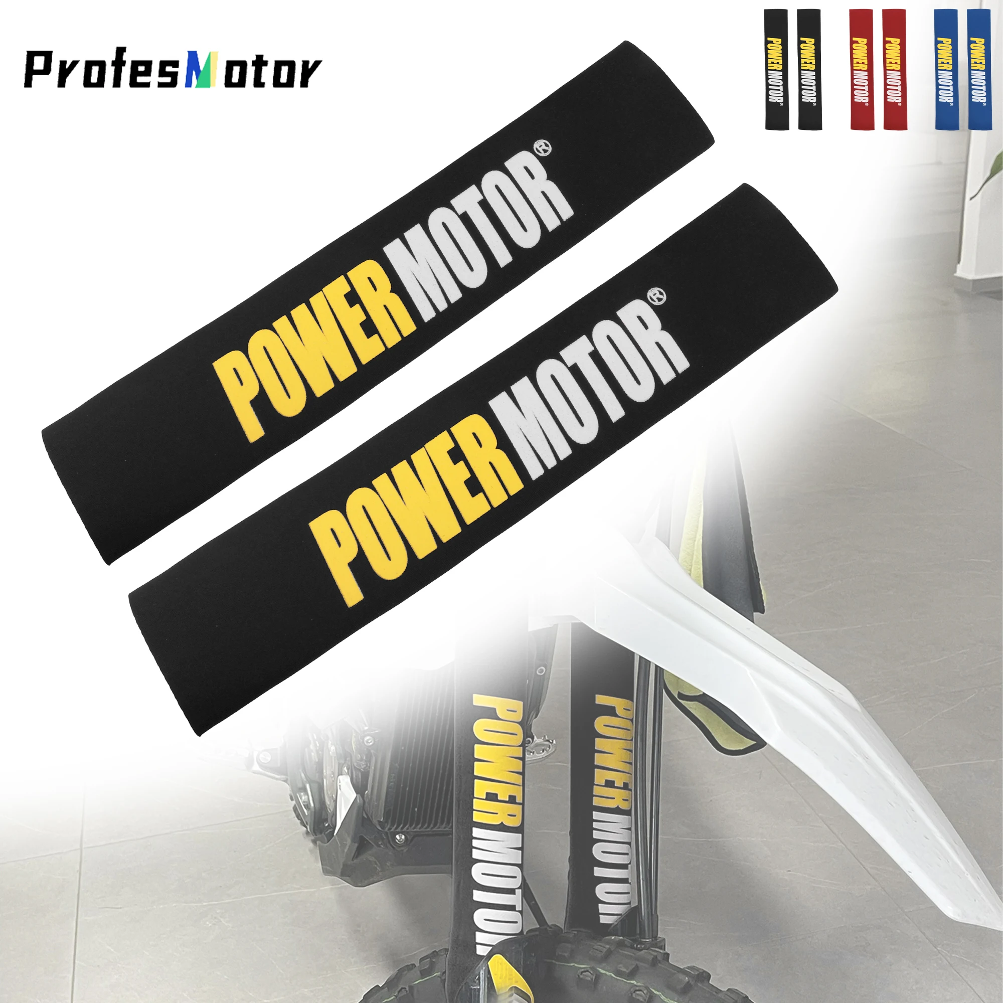 

Motocross Pit Dirt Bike Front Fork Protector Shock Absorber Guard Wrap Cover Motorcycle For YZF250 CRF250 CRF450 Powermotor