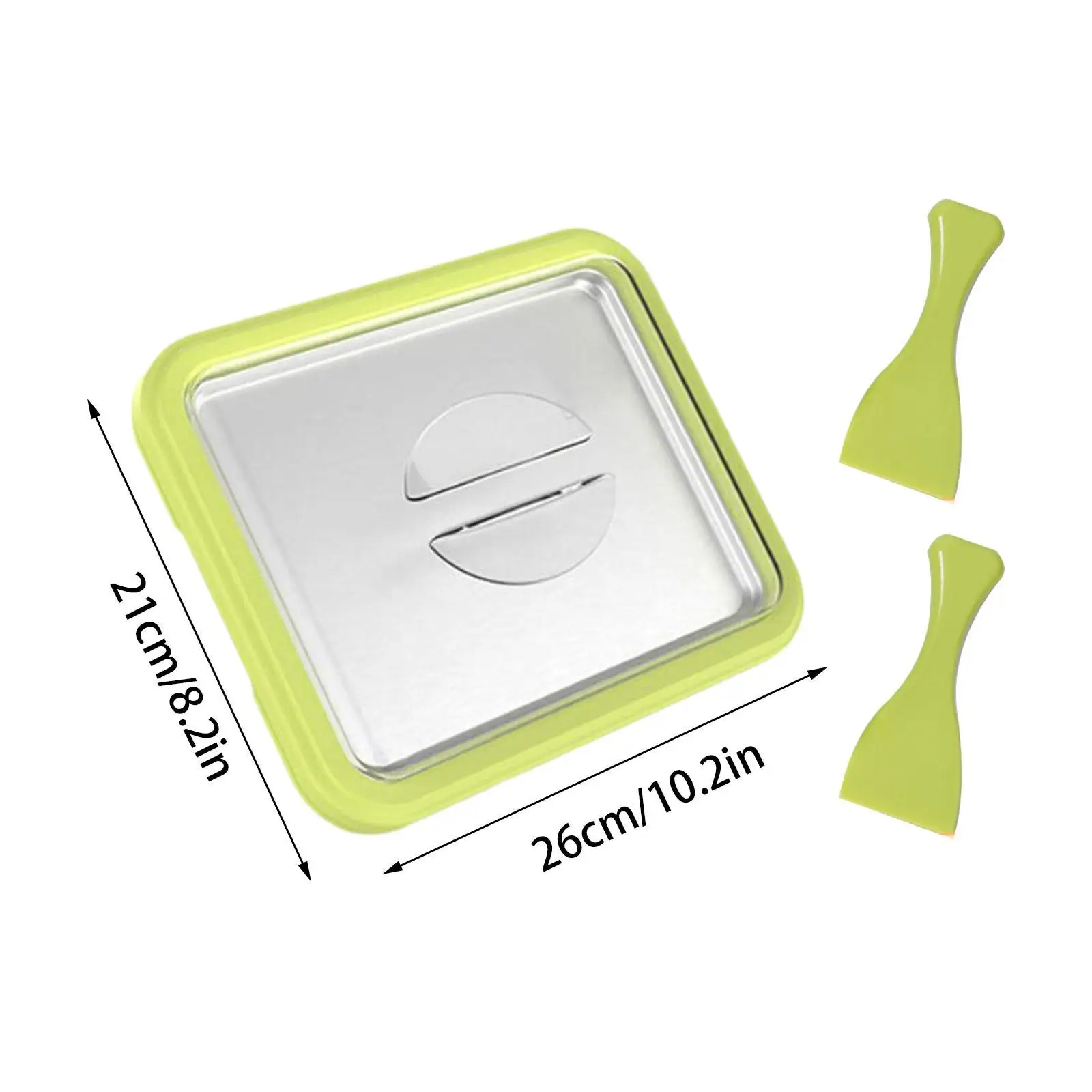 Ice Cream Plate Maker Cold Pan Plate Multipurpose DIY Fried Yogurt Machine for