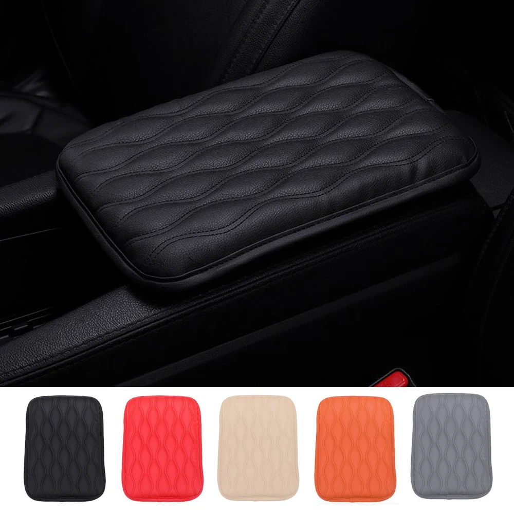 

Auto Armrest Box Cover For Dodge Avenger Caravan Charger Challenger Dart Durango viper Car Armrest Protector Mat Car Armrest Pad