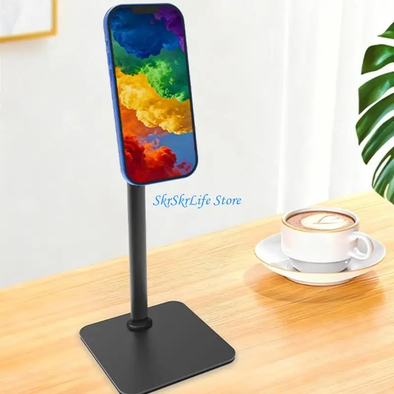 E65E Phone Stand With Rotating Head And Extendable Arm For Watching Videos Or Making Video Calls