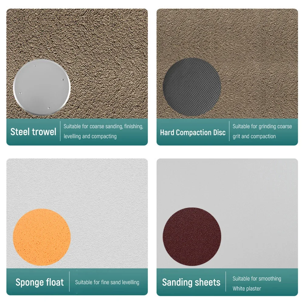 Мощная электрическая машина для отделки стен, штукатурный шпатель, полировщик для сглаживания бетонных стен, автоматическое выравнивание поверхности тоже