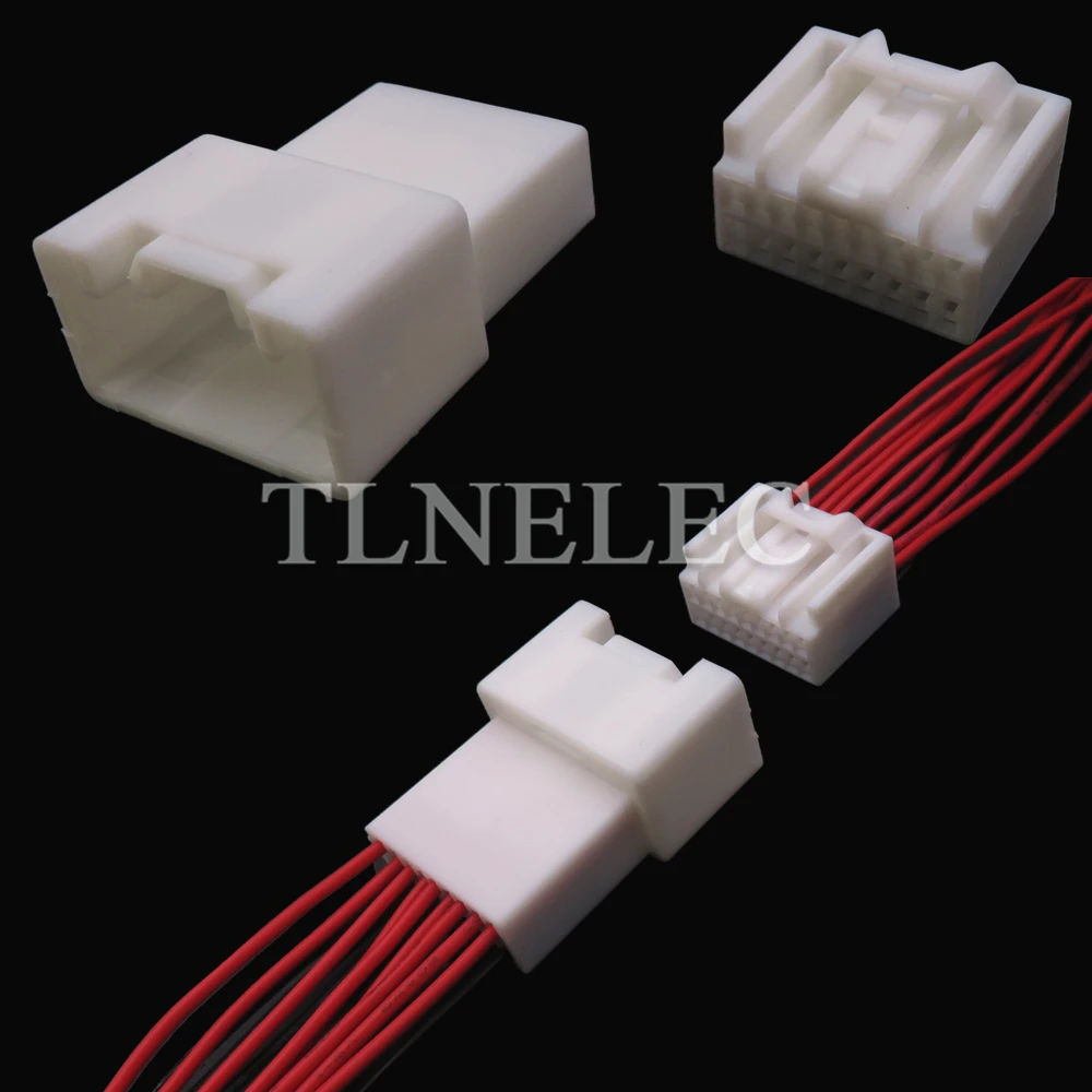 18 Pin Way สายไฟรถอัตโนมัติสวิตช์ Wiper Unsealed ซ็อกเก็ตสำหรับ Toyota 7282-5833 7283-5833 90980-11912