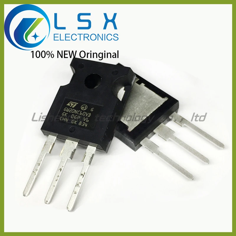 

10pcs GW20NC60VD STGW20NC60VD TO-247 600V 30A Original On stock