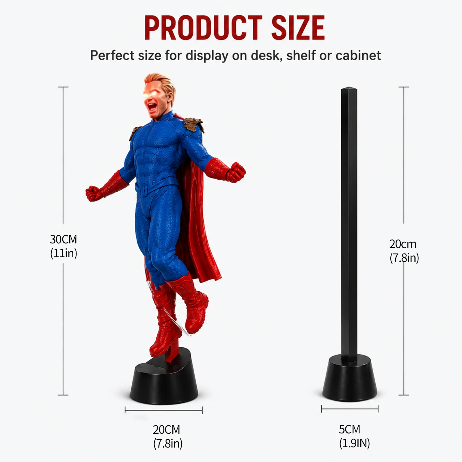 Mafex Homelander Action Figure - The Boys Superhero Collectible