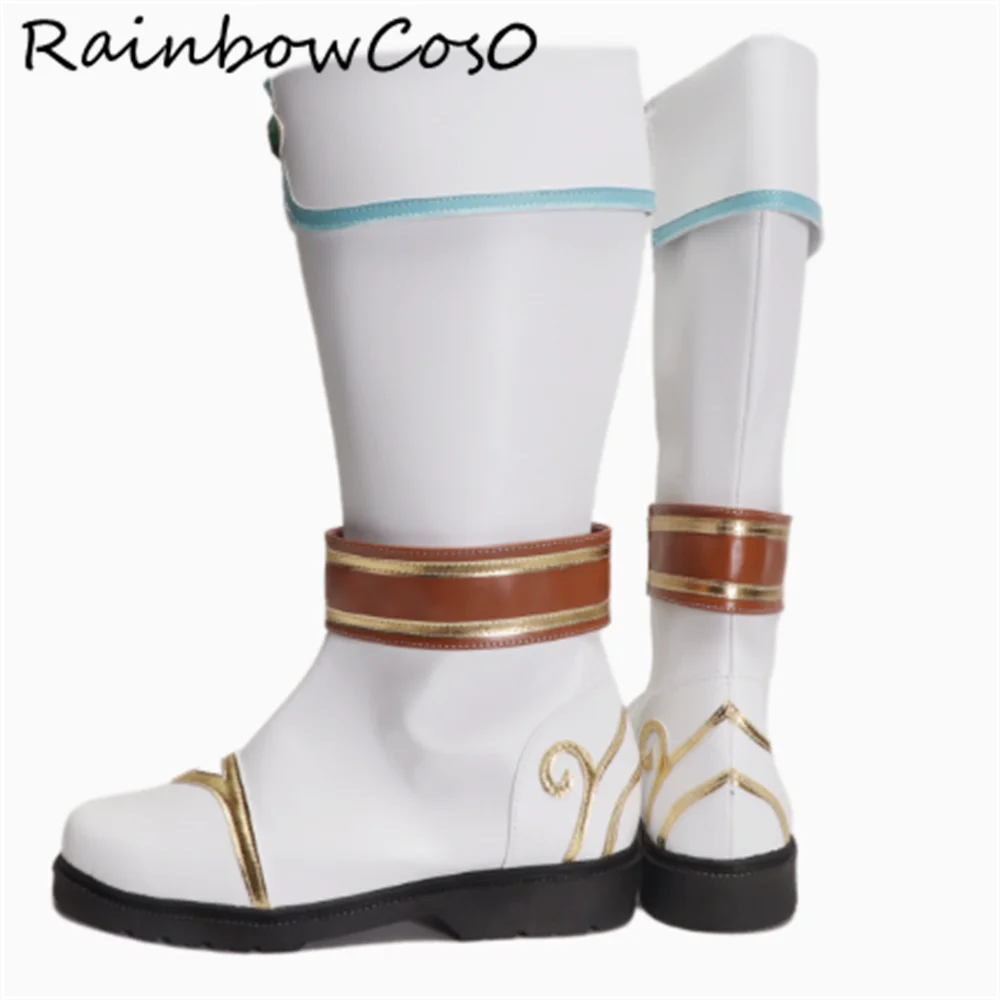 Xiao Genshin Impact Cosplay Schuhe Stiefel Spiel Anime Party Halloween RainbowCos0 W4936