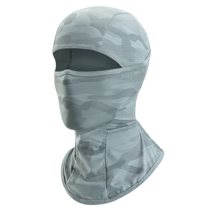 ROCKBROS Lokaler Versand Sommer Balaclava Vollgesichtsmaske UV-Sonnenschutz Fahrradmaske Mütze Fahrradschal Atmungsaktive Outdoor Motorrad Gesichtsmasken