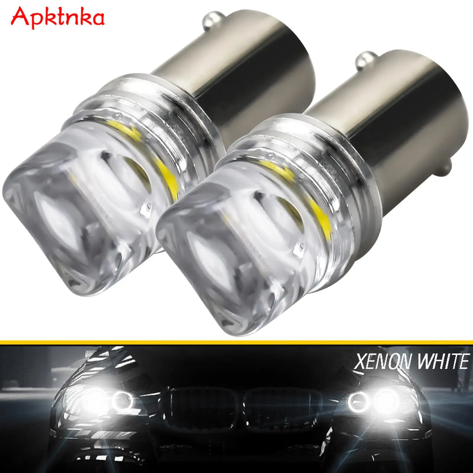 Auto BA9S Led Bulb BA9 1895 1891 53 57 3SMD 2835-Chips White 47830 3893 For Car Interior Dome Map License Plate Glove Box Light