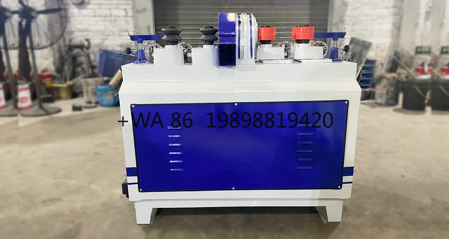 Round Bar Sander for Broom Stick Line Wooden Brush Handle Making Machine