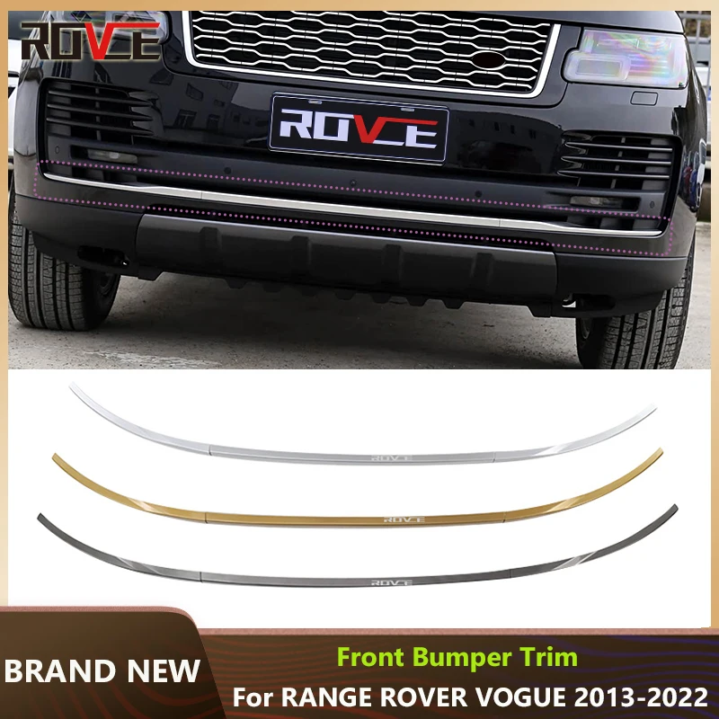 Передний бампер ROVCE, нижняя накладка на кузов для Land Rover Range Rover Vogue L405 2013-2022 LR 098541   Аксессуары
