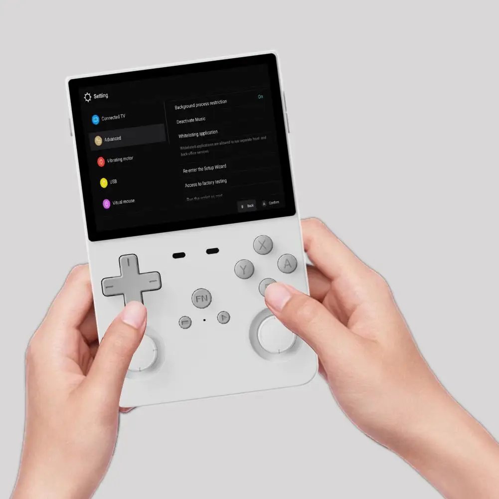 128GB/64GB ل L35 ريترو وحدة تحكم ألعاب فيديو محمولة نظام لينكس 3.5 بوصة IPS شاشة المحمولة جيب مشغل فيديو ألعاب Z1J1 #5