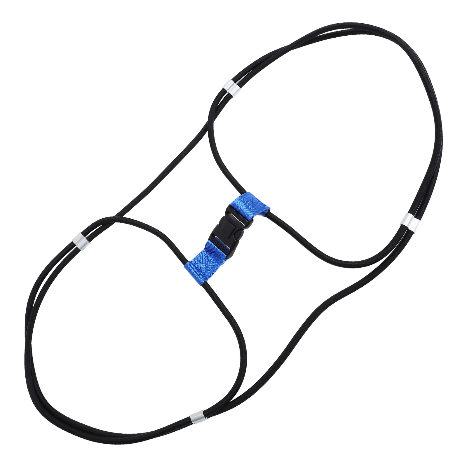 Fixed Rope Trash Can Lock for Dogs Garbage Straps Animals Bin Lid Raccoon Band Bear Proof Outdoor Bungee Cords Bands