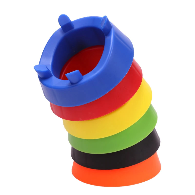 1 قطعة حامل الكرة كرة السلة كرة القدم قوس حامل أربعة ركن رف دعم قاعدة ل الكرة الطائرة الرجبي عرض موقف