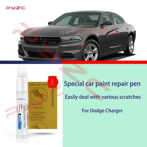 For Dodge Charger 2006-2025 LX LD Paint Touch Up Pen Kit - Scratch Repair Car Scratch Remover with Brush DIY Auto Accessories