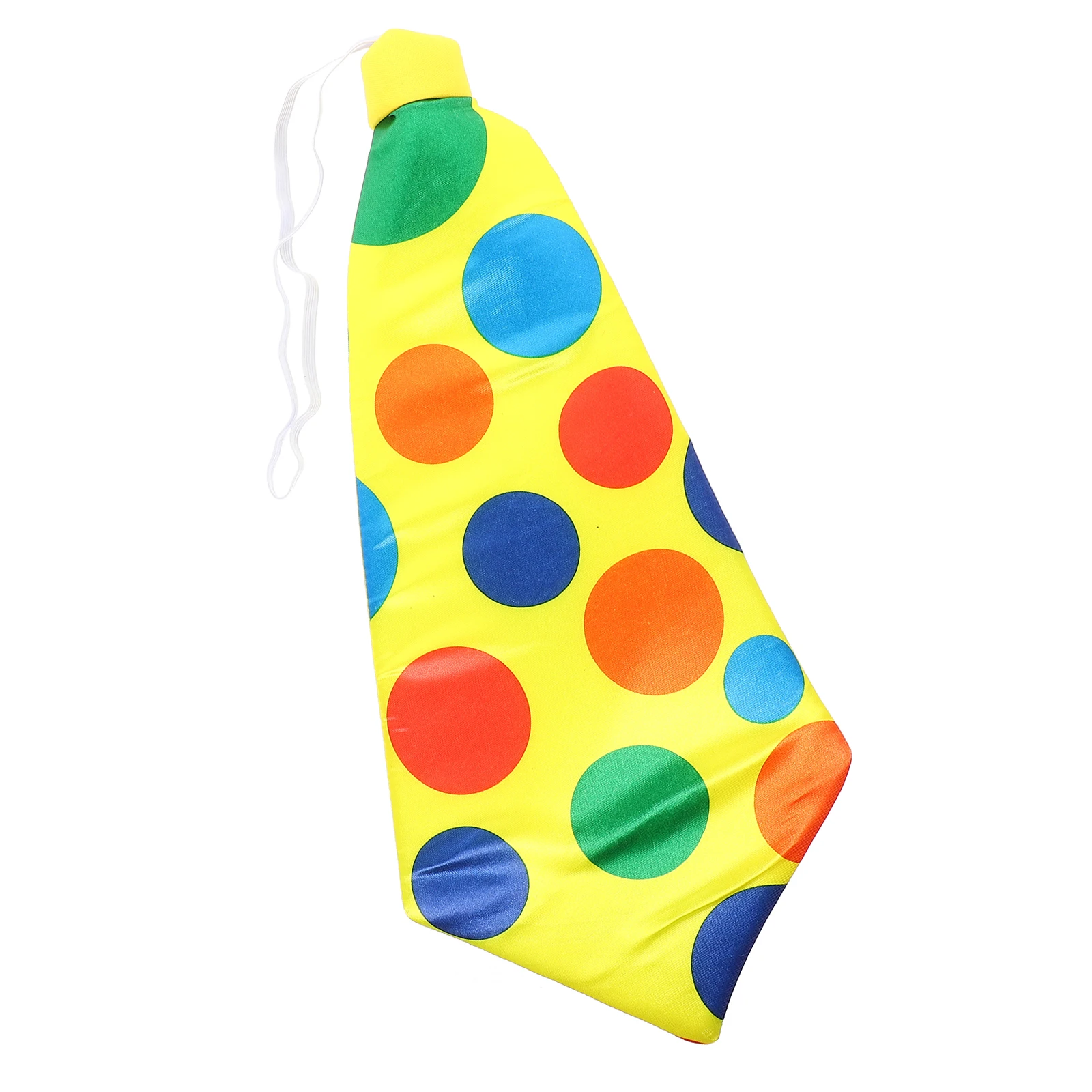 

Colorful Necktie Funny Clown Cosplay Prop Durable Practical Clown Costumes Party Festival Show Halloween Costume