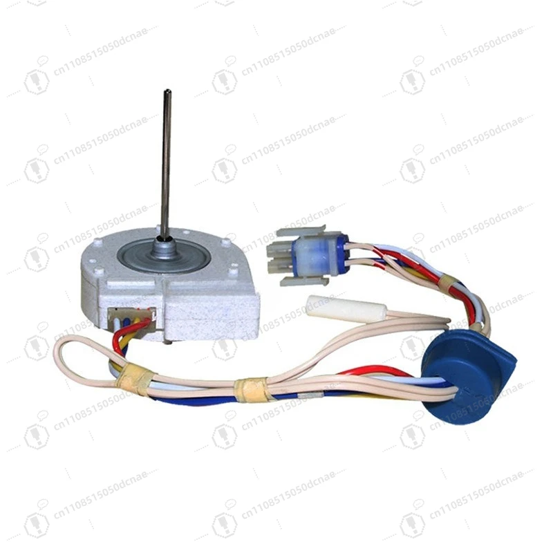 Refrigerator Evaporator Fan Motor FDQT26GE6 Brushless Silent with Temperature Sensor for Freezer Cooling