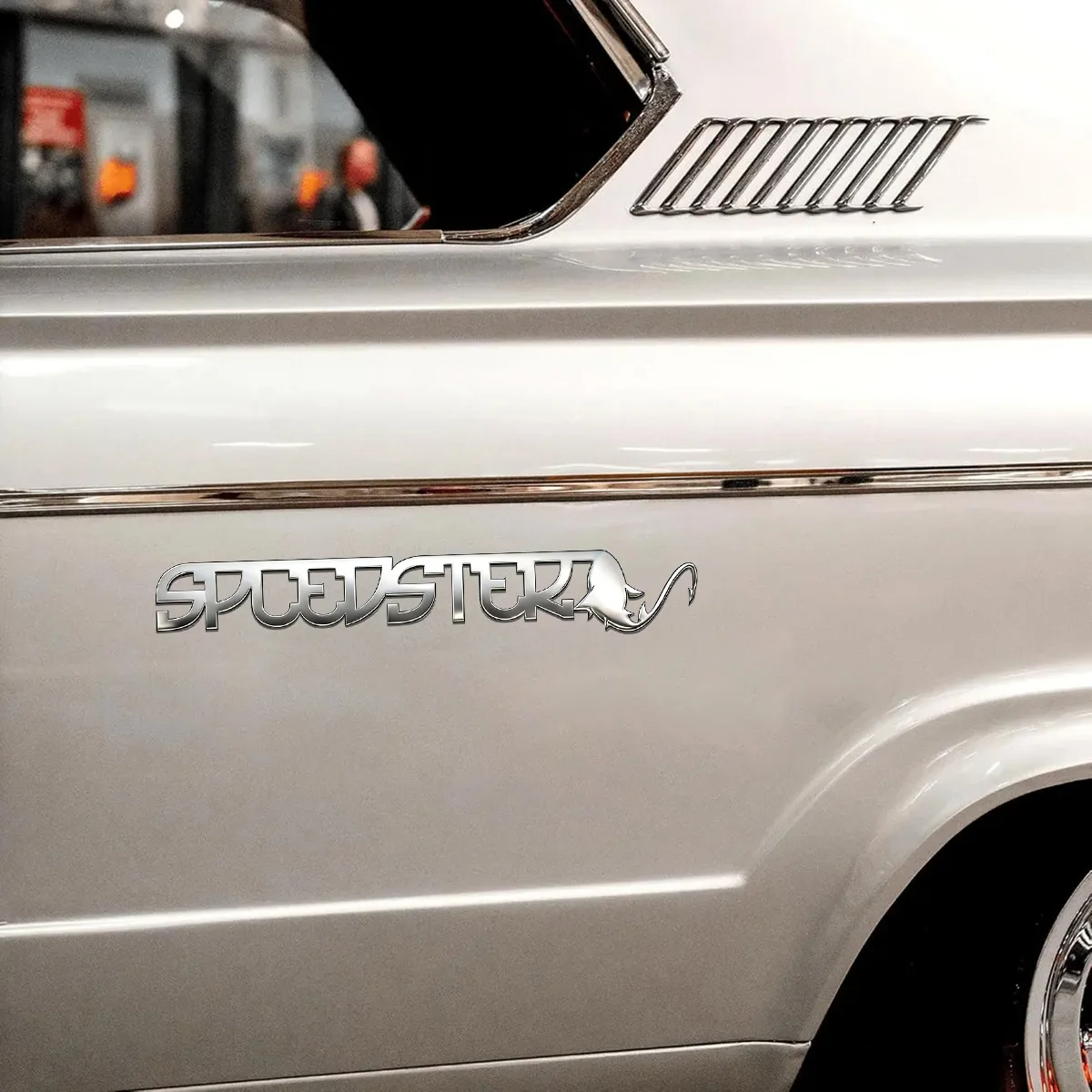 Cool Shark Custom Text Car Sticker Turbocharged Turbo Metal Steel Badge Car Modification Accessories Rear Marked Side Marking