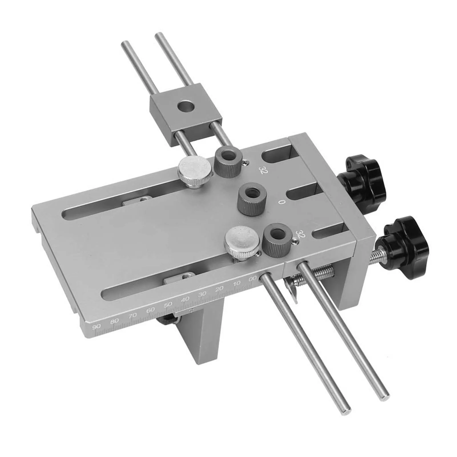 

3 in 1 Dowelling Jig Drill Kit Self Centering Hole Puncher Set with 600mm Extension Rod Self Centering Dowelling Jig