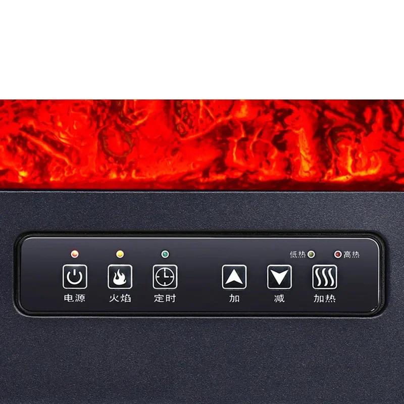 

2000W Electric Fireplace with Mantel, Shelves, Replaceable Fireplace Insert Heater, Remote Control, Timer, For Bedroom, Black