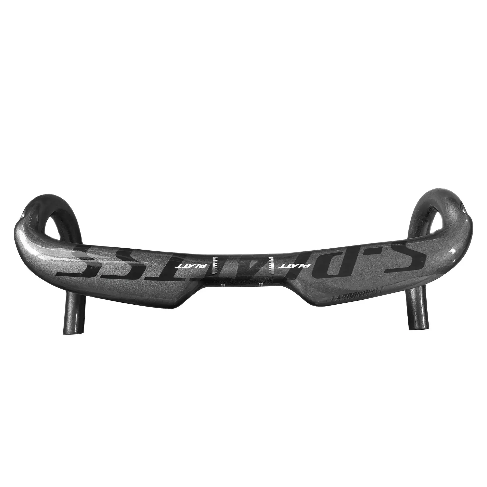 مقود الدراجة من ألياف الكربون يقلل من المقاومة شريط منحني لتقوية أجزاء الدراجة 400/420/440 مللي متر التوجيه الداخلي