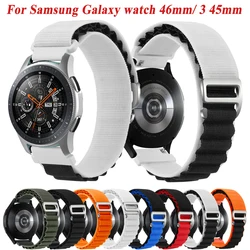 Wristband Strap for Samsung Gear S3 Frontier/Classic Galaxy watch 3 45mm 22mm Nylon Band For Samsung Galaxy Watch 46mm strap