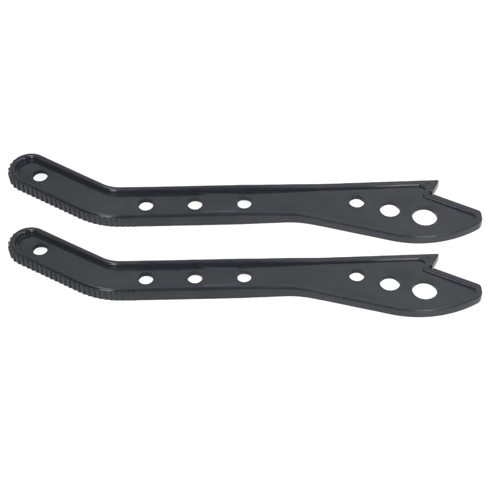 2pcs Durable ABS Plastic Woodworking Push Stick Ergonomic Design Black Router Table Pusher Wood Saw Pusher DIY Projects