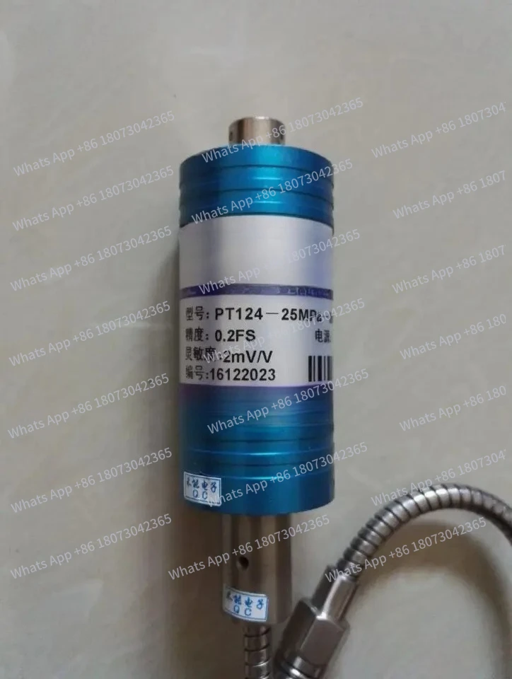 

PT124-25MPa-M14x1,5+PS20 Высокотемпературный датчик давления расплава 2 мВ/В и интеллектуальный цифровой манометр