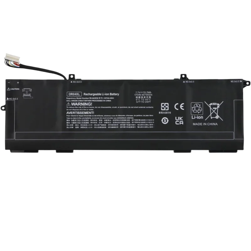 7.7V 53.2Wh OR04XL Battery Laptop New For HP EliteBook x360 830 G5 G6 Series HSTNN-IB8U HSTNN-DB9C HSTNN-IB8U L34449-005