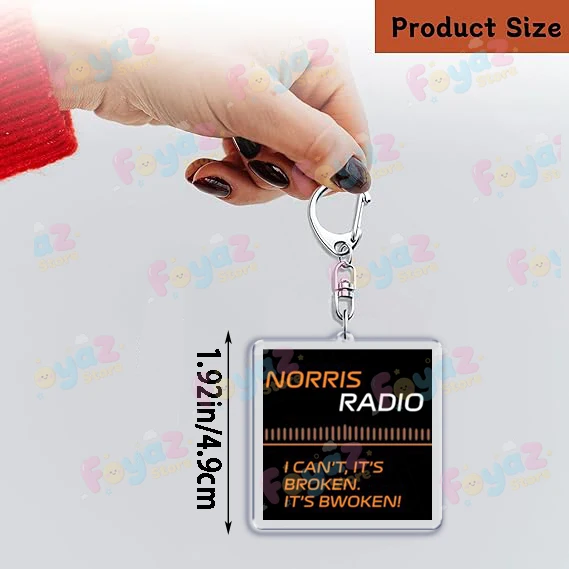 سباق السيارات سائقي فريق راديو المفاتيح اكسسوارات حقيبة سيارة سحر الفورمولا واحد رياضة السيارات ميمي Keyrings مجوهرات المشجعين الأصدقاء هدية