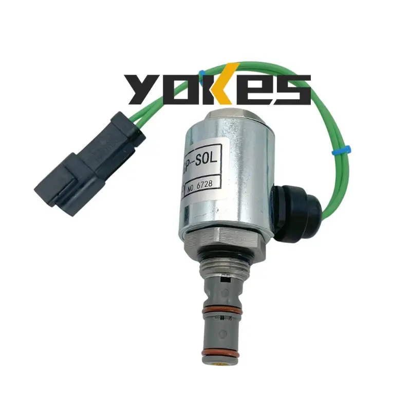 186-1526 24V Solenoid Valve for Caterpillar Parts 950GC 938G 924G Excavator Accessories Wheel Loader