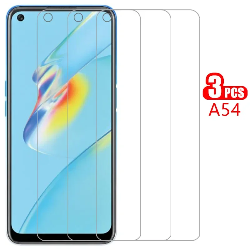 For Protective Tempered Glass for Oppo A54 5g Screen Protector on Oppoa54 a 54 54a 6.5 Safety Film Opp Opo Op Appo Oppa54
