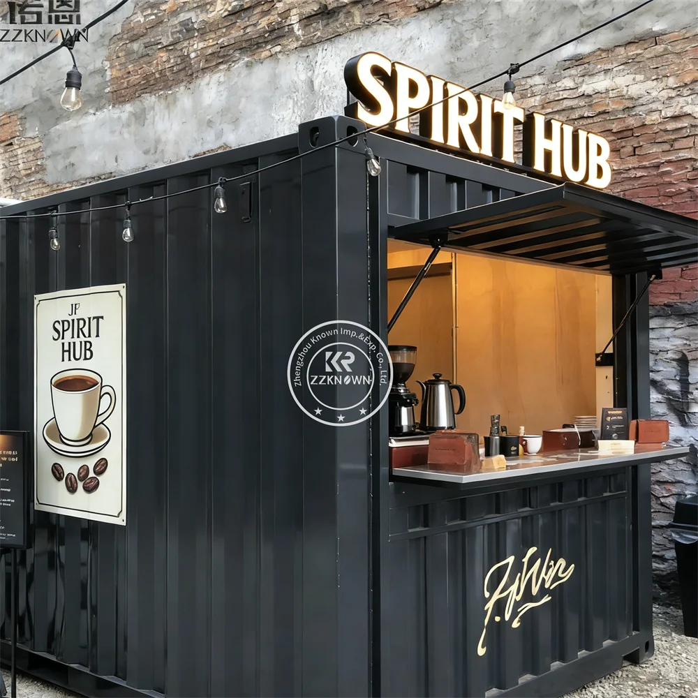 

Custom Office Container House Expansions Container House Prefabricated 20 FT 40 FT Mobile Container Restaurant For Sale
