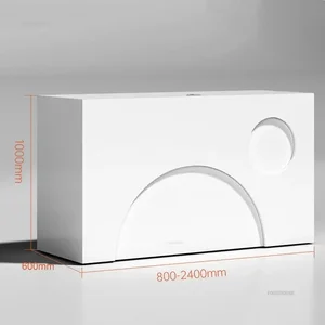 مكتب استقبال الشمال مكتب الاستقبال أثاث المكاتب الحد الأدنى الإبداعي الصغير التجاري معهد التجميل العداد أفضل 8 متاجر مبيعات - رقم 6