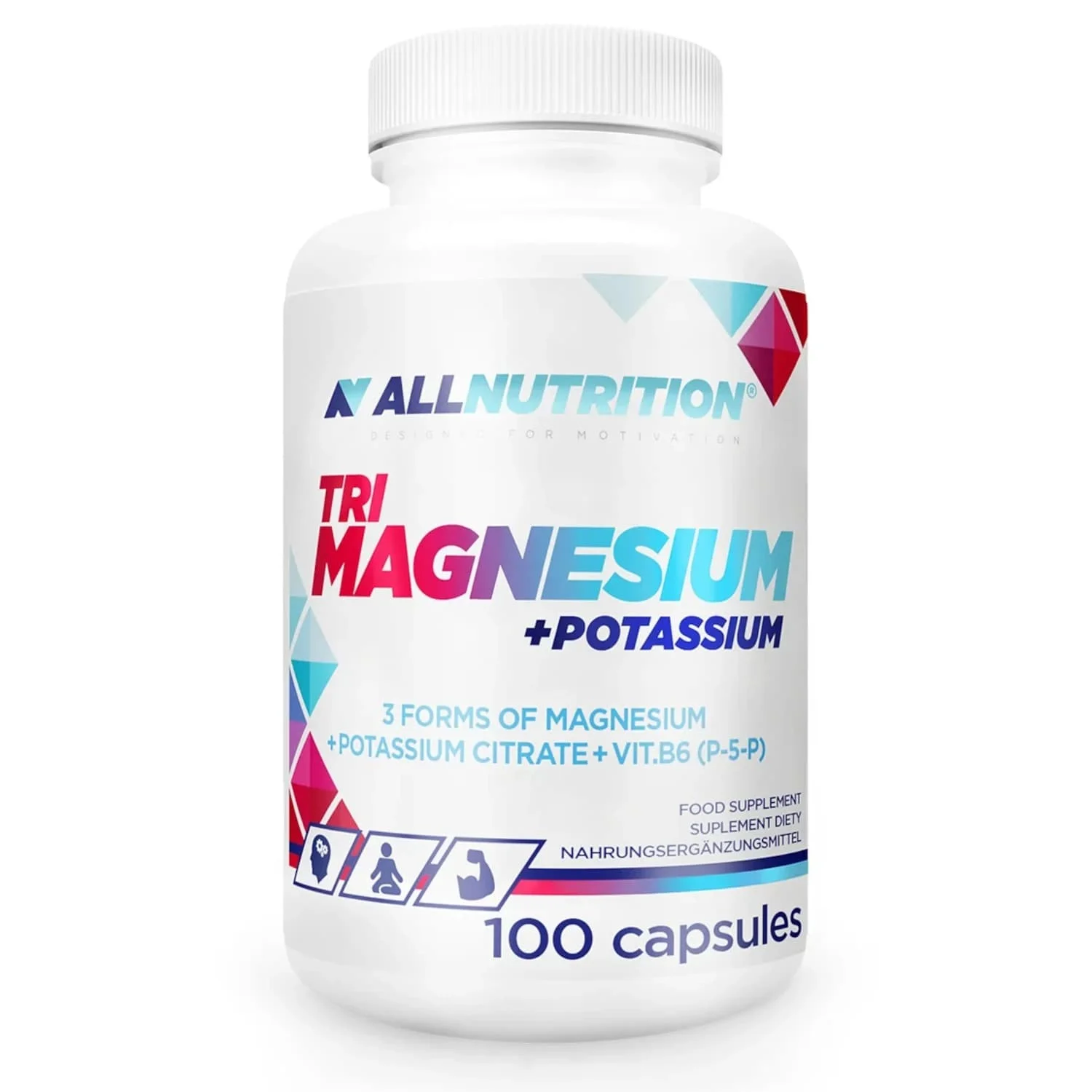 Allnutrition Tri Magnesium + Potassium 100kap