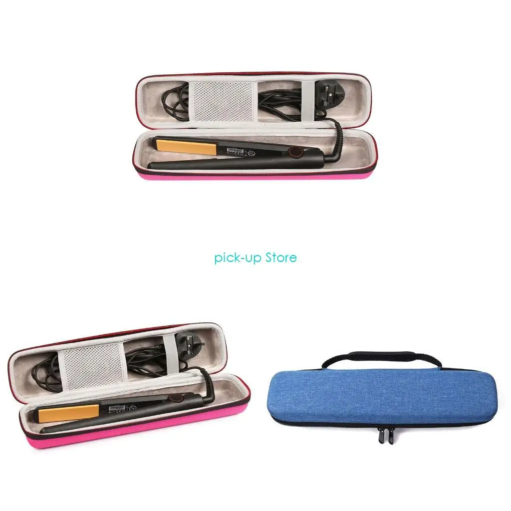 

Q5WA Multi-function Storage for Protection Box Protective Bag for IV Styler Straightener Hard Travel Accessories B