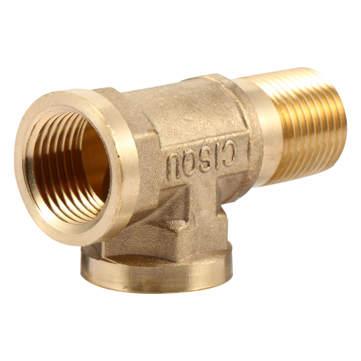 

3 Way Joints Brass Fittings Forged Brass T-Shape Pipe Connector For Water Oil Gas Fuel System Industrial Supplies