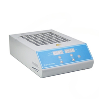 Dry Thermostat 4 Modules Metal Bath Indicator Culture Temperature Control Adjustable Test Tube