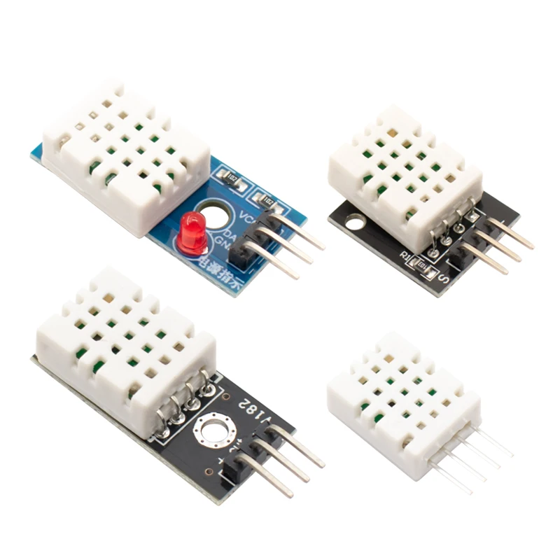 LIZAO GXHT11 Temp Humidity Sensor Module High Precision Single Bus Probe Compatible with DHT11 Electronic DIY