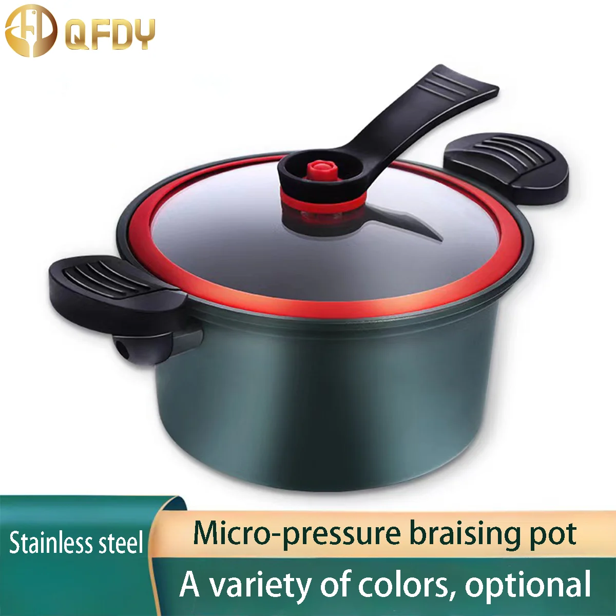 

Micro-pressure pot non-stick micro-pressure braising household multifunctional stockpot micro-pressure cooker cooker